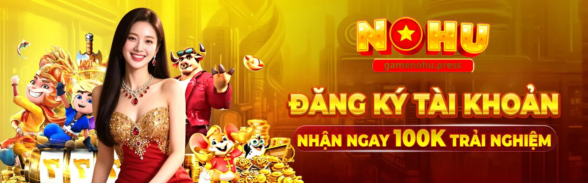 Nổ Hũ ✔️ Game Nổ Hũ Đổi Thưởng Uy Tín | ĐKý +6868k Banner game nổ hũ 2