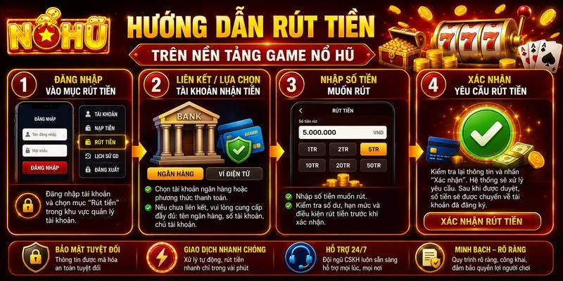 Nổ Hũ ✔️ Game Nổ Hũ Đổi Thưởng Uy Tín | ĐKý +6868k Hướng dẫn rút tiền